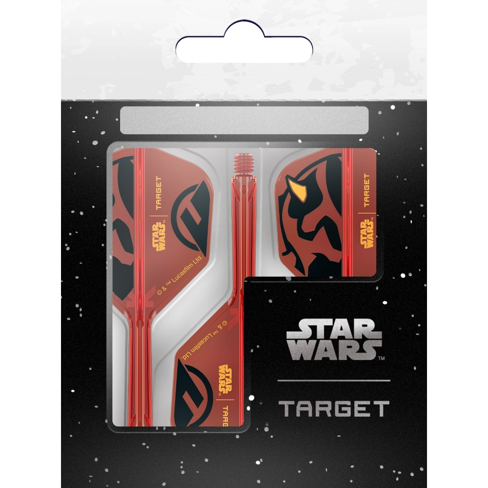 Target K-Flex Star Wars Small Standard No.6 Flight Shaft System Darth Maul