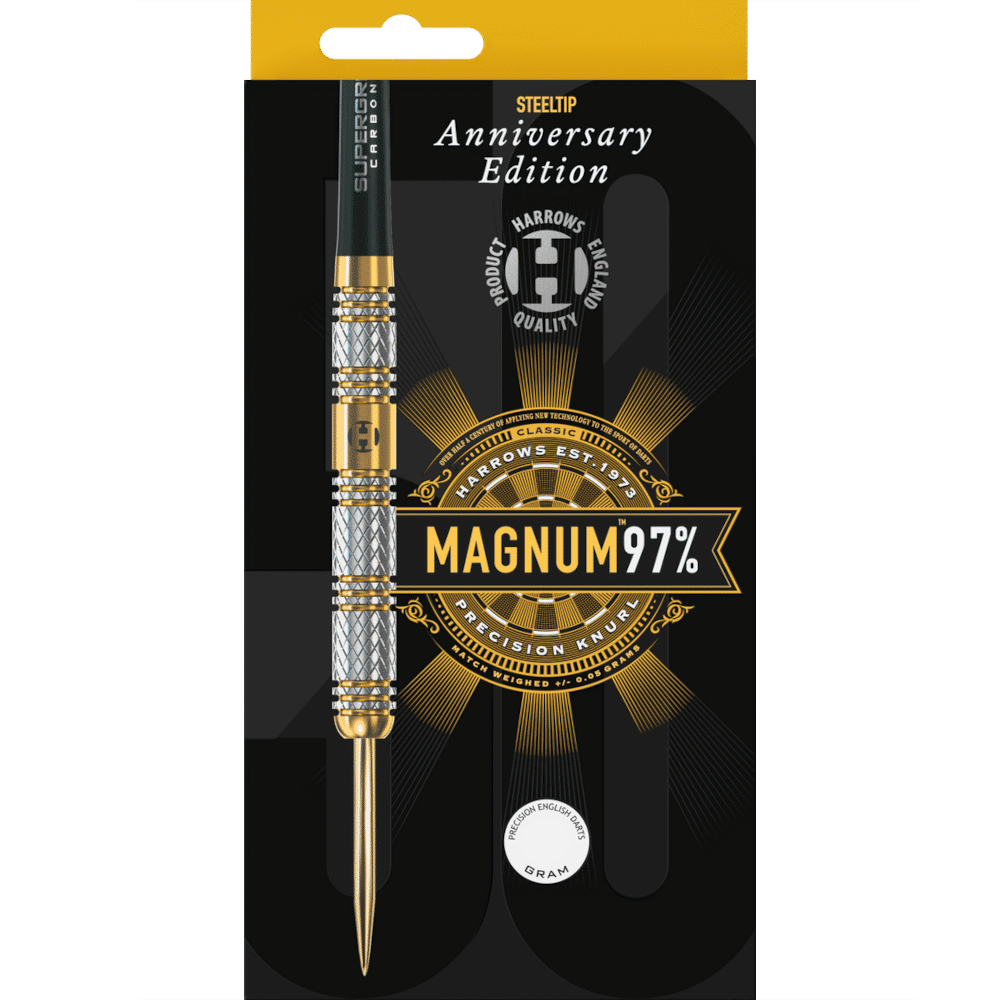 Harrows Anniversary Edition Magnum Steeldart 97%
