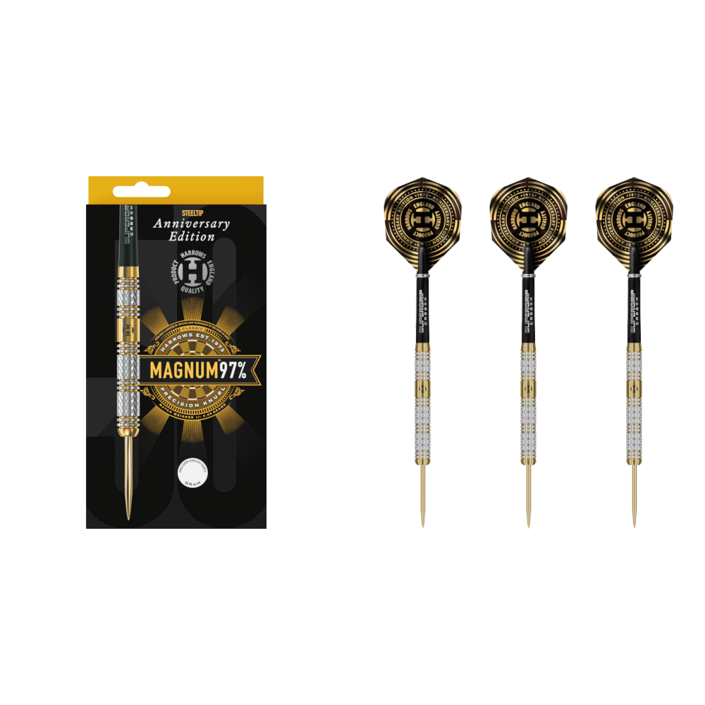 Harrows Anniversary Edition Magnum Steeldart 97%