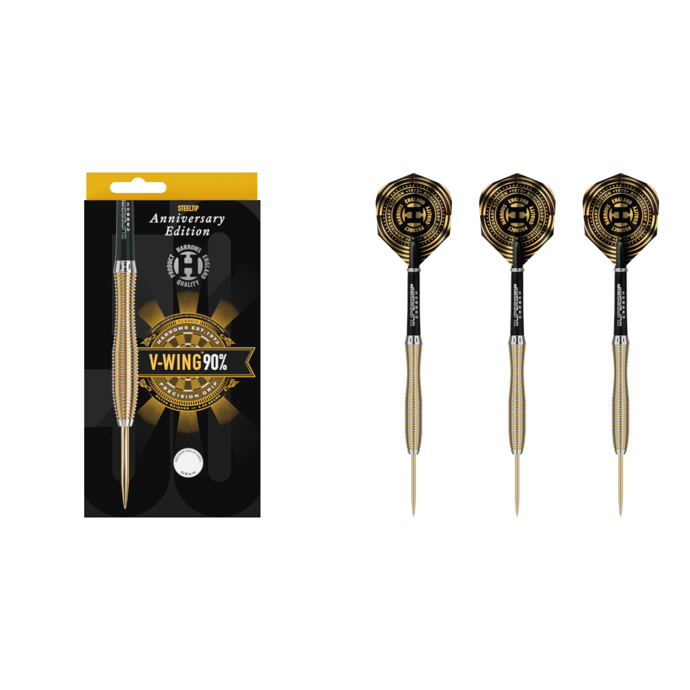 Harrows Anniversary Edition V Wing Steeldart 90%