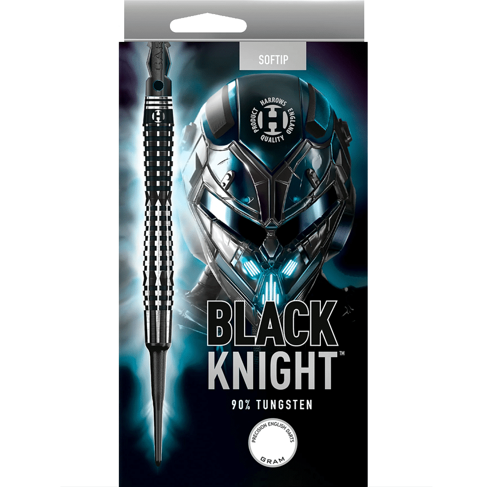Harrows Black Knight Softdart 90%