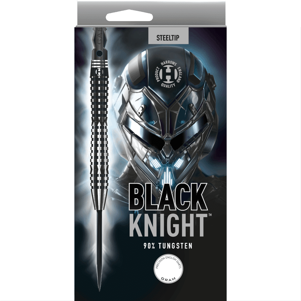 Harrows Black Knight Steeldart 90%