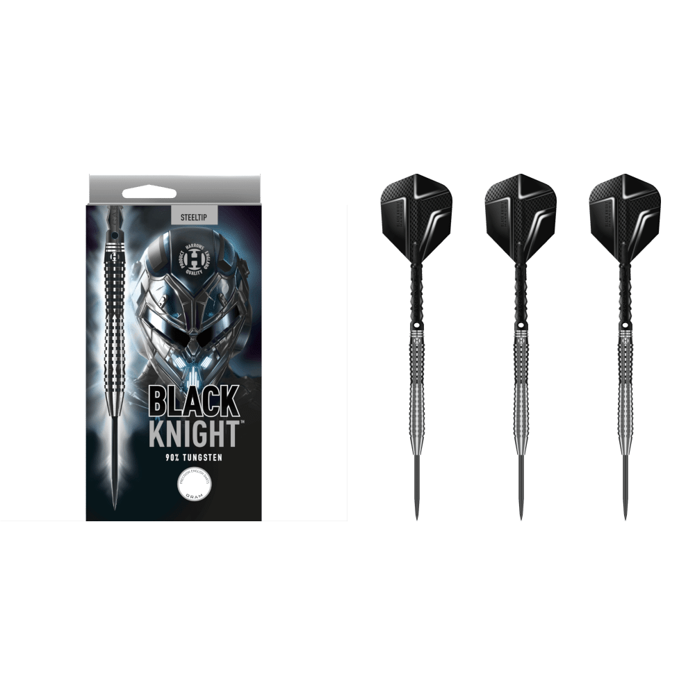 Harrows Black Knight Steeldart 90%