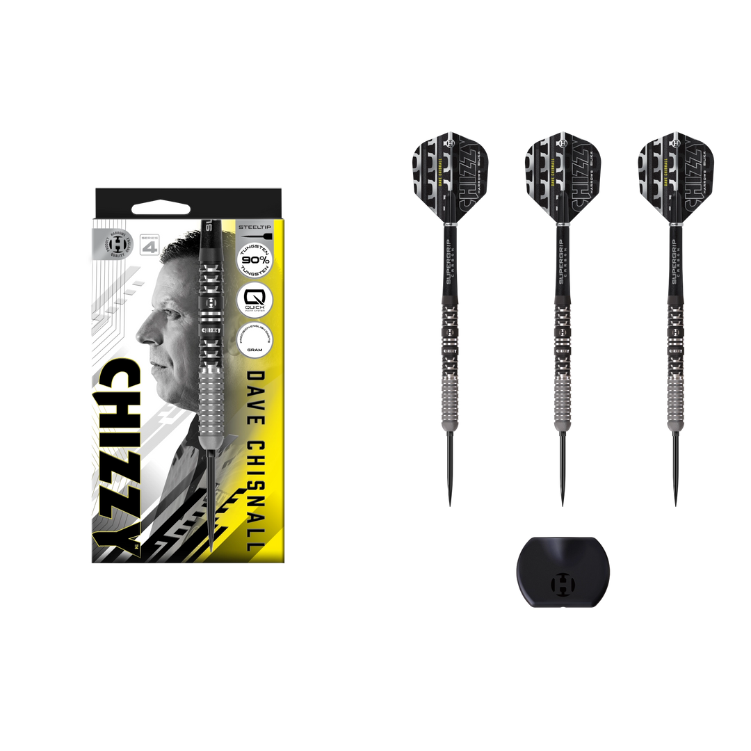 Harrows Dave Chisnall Series 4 Quick Point Steeldart 90%