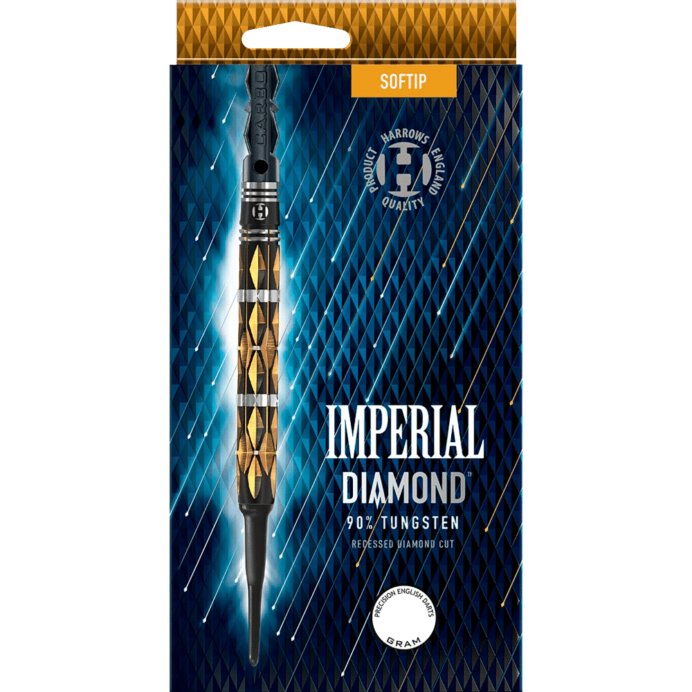Harrows Imperial Diamond Soft Tip Dart 90%