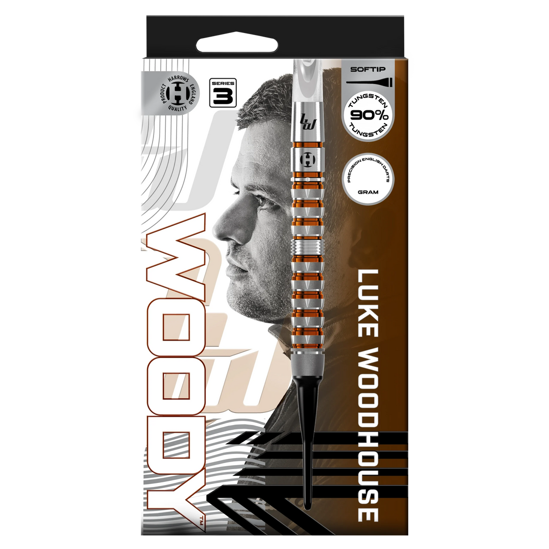Harrows Luke Woodhouse Series 3 Soft Tip Darts 90%