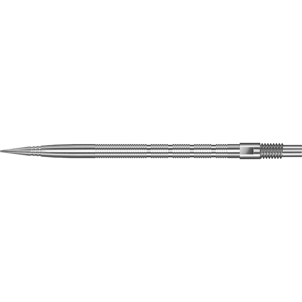 Harrows Micro Grip Quick Point Spitzen – 35mm Silber