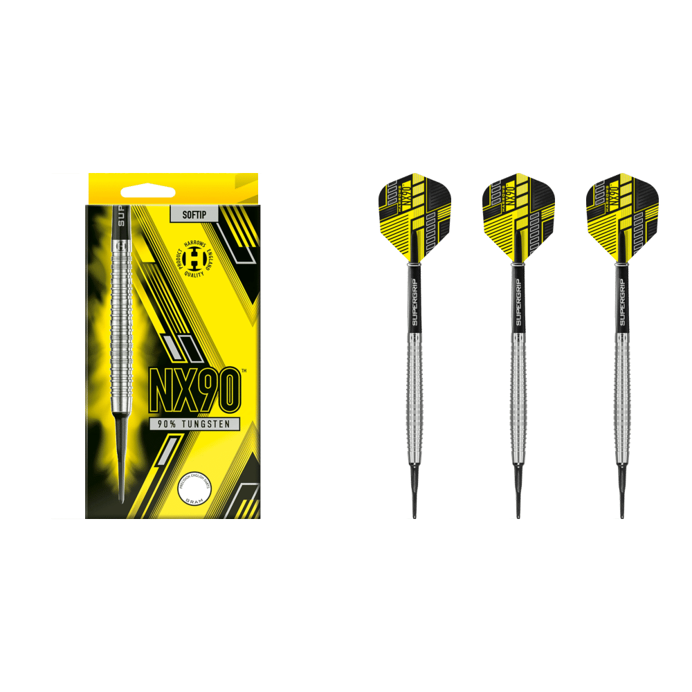 Harrows NX90 Soft Tip Darts 90%