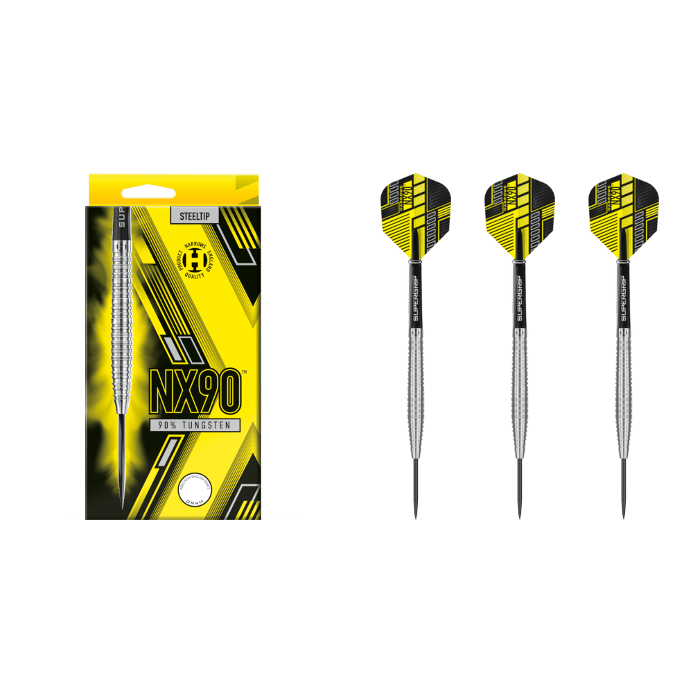 Harrows NX90 Steel-Tip Darts 90%