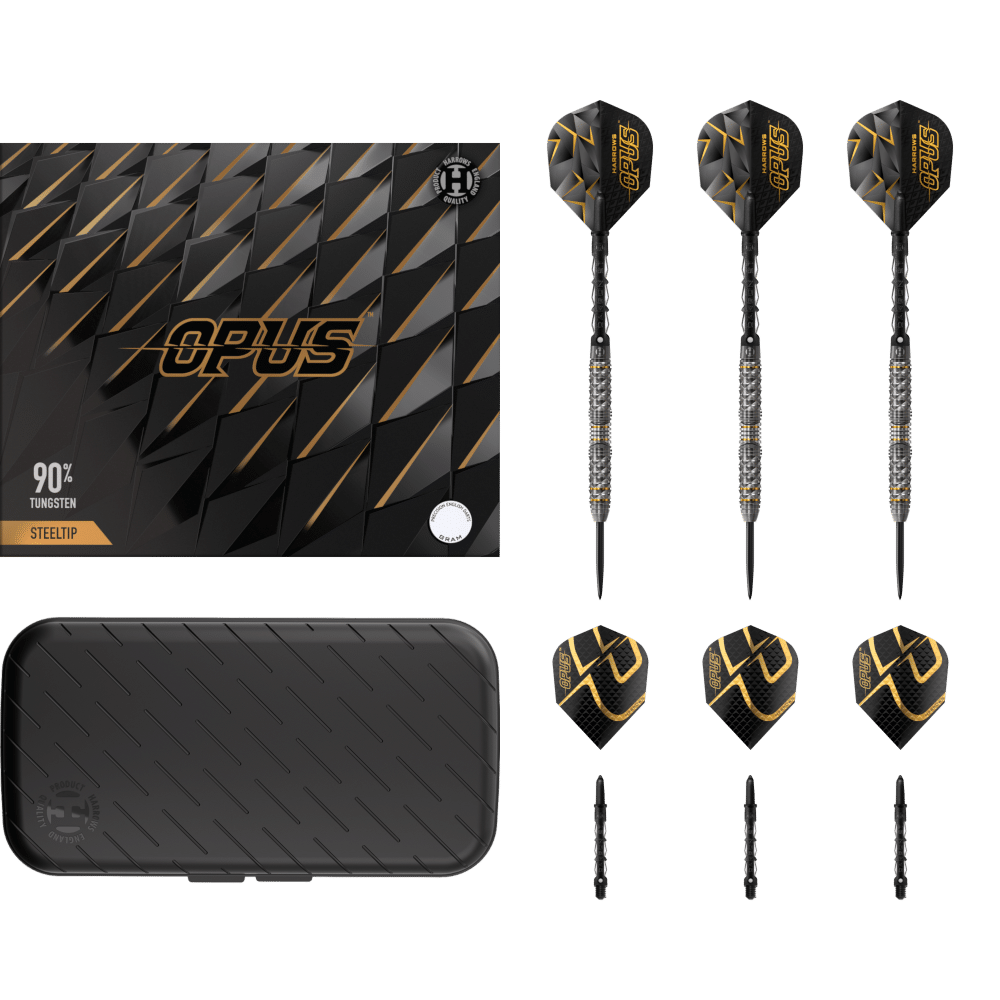 Harrows Opus Steel Tip Darts 90%