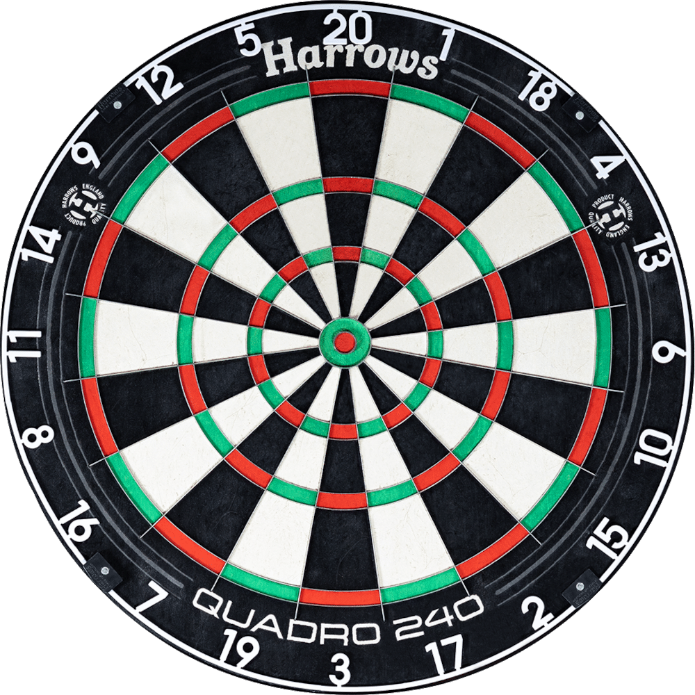 Harrows Quadro 240 Dartboard