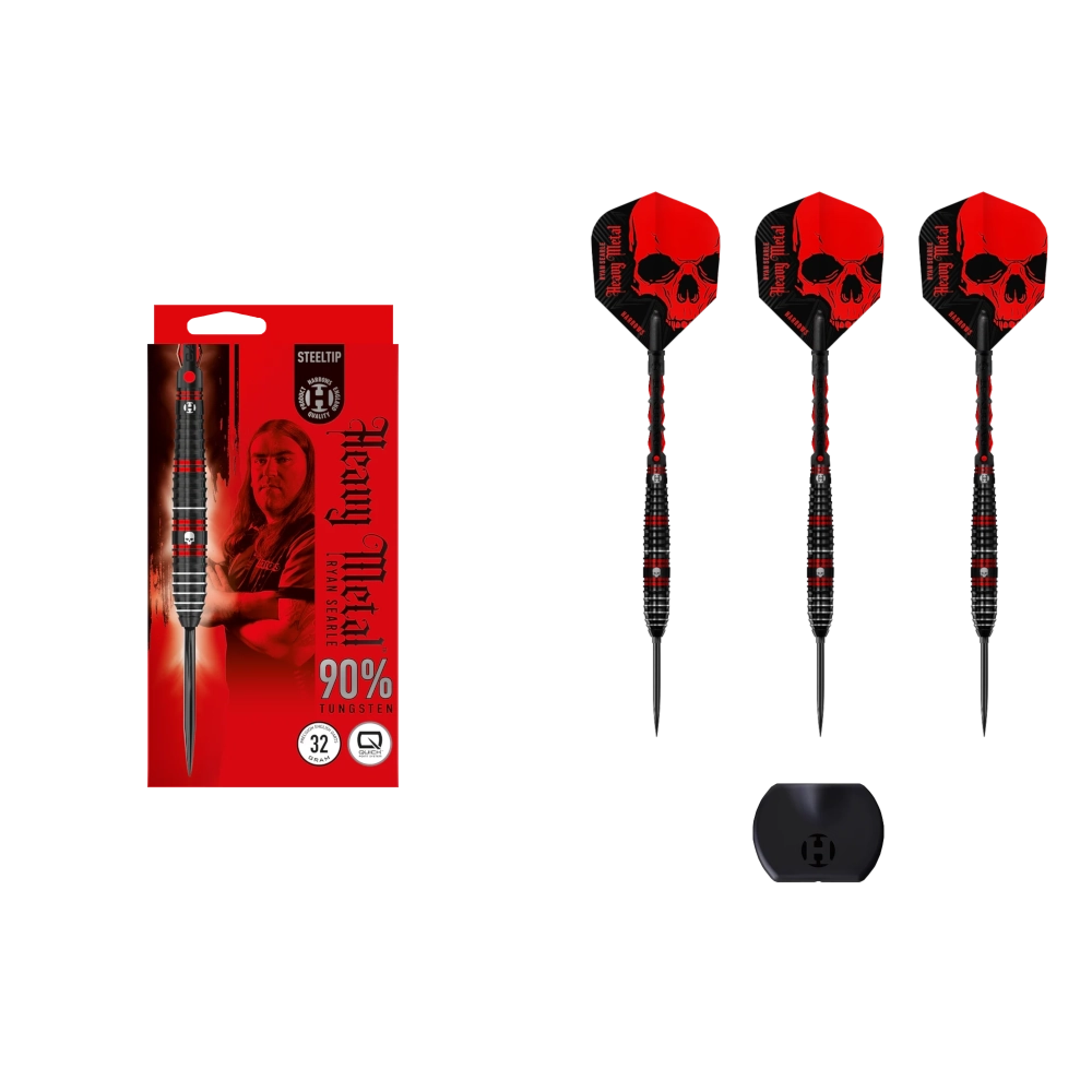 Harrows Ryan Searle Series 1 Quick Point Steel Tip Darts 90%