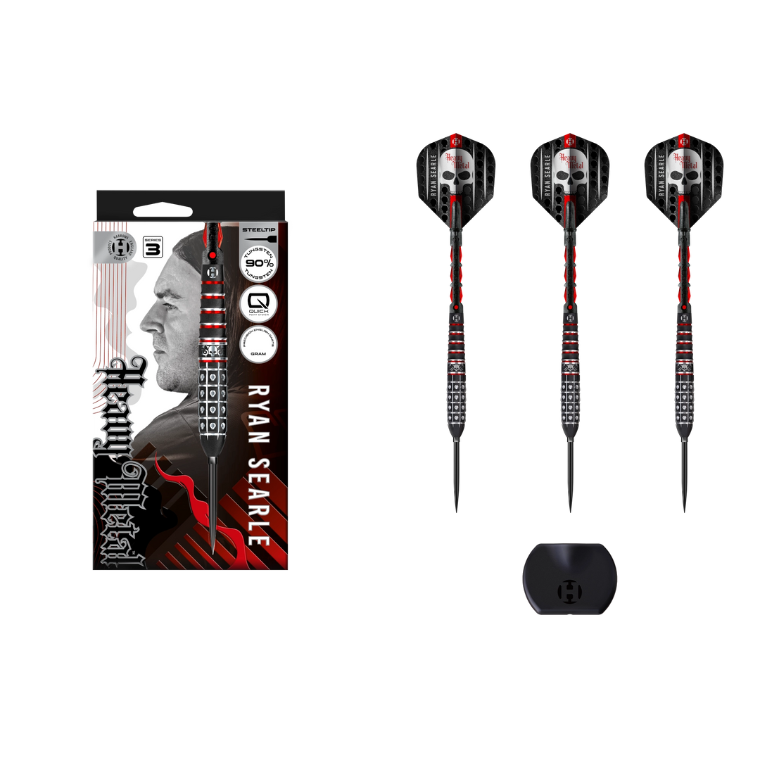 Harrows Ryan Searle Series 3 Quick Point Steel Tip Darts 90%