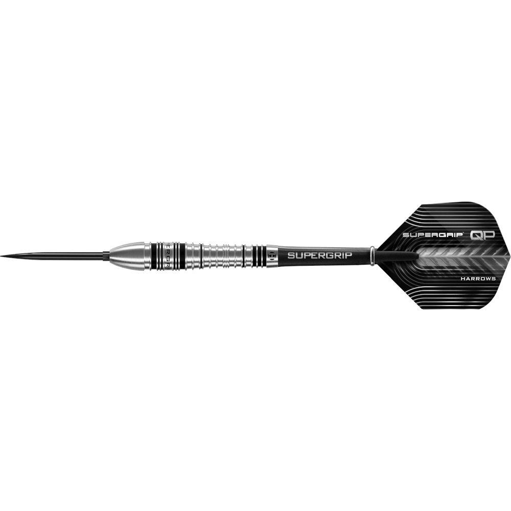 Harrows Supergrip Bomb Quick Point Steel Tip Dart 90%