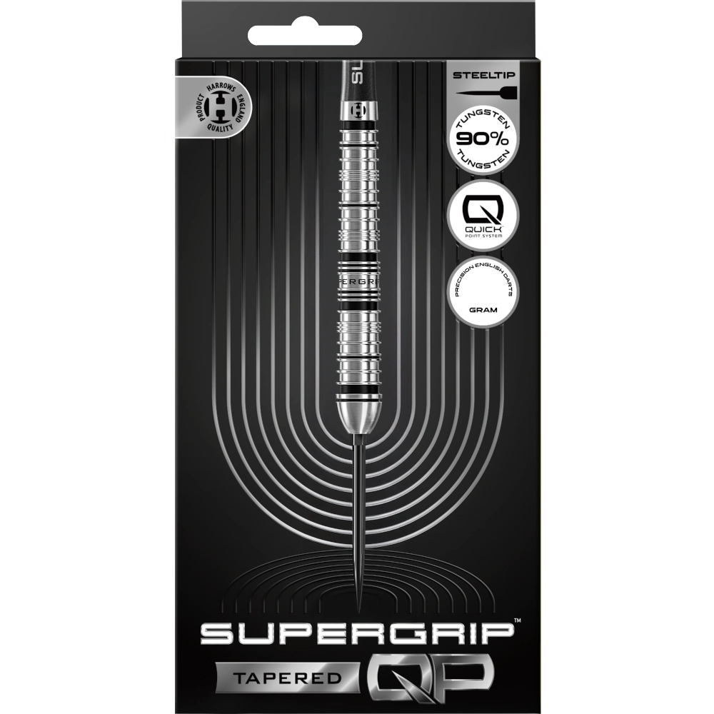 Harrows Supergrip Tapered Quick Point Steel Dart 90%
