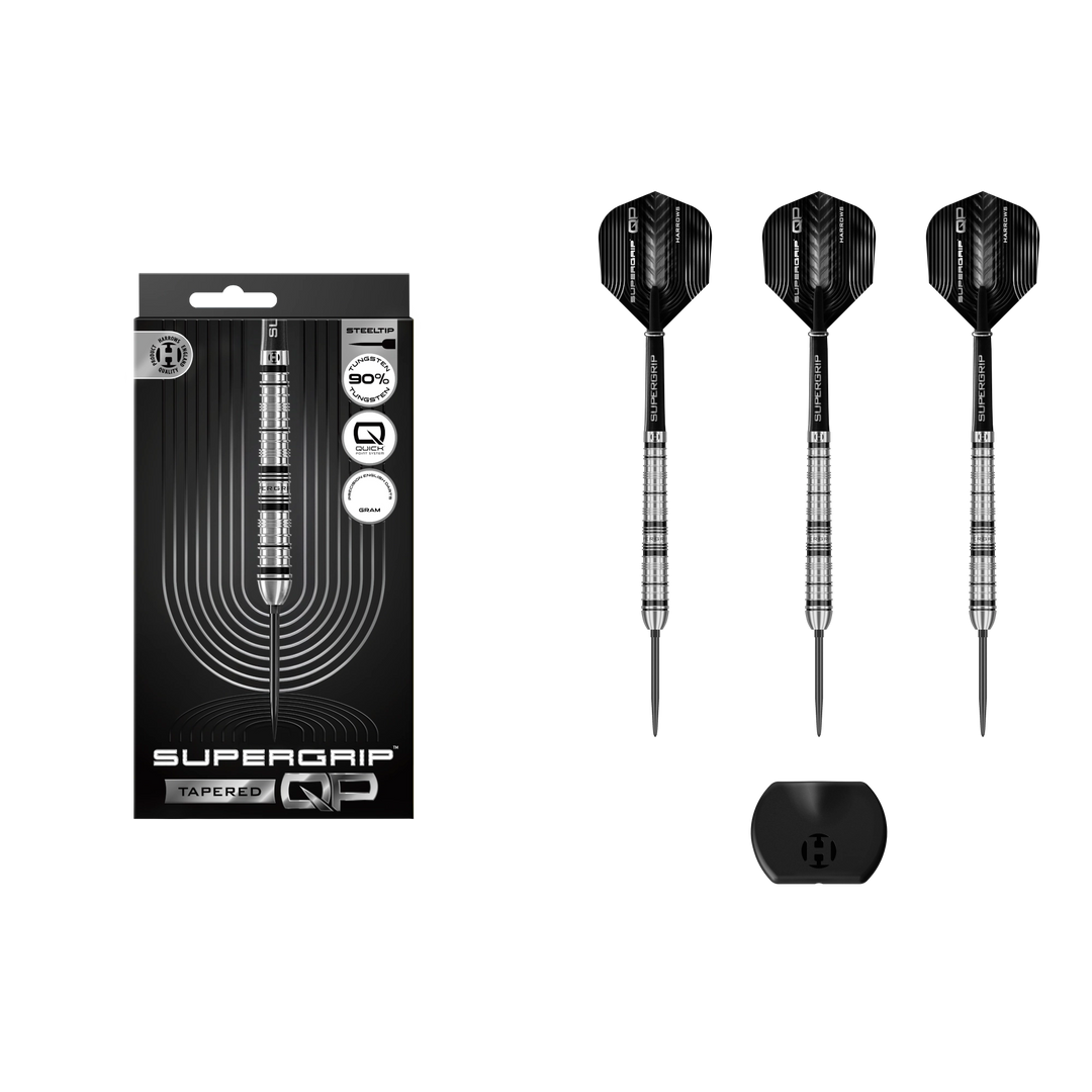 Harrows Supergrip Tapered Quick Point Steel Dart 90%