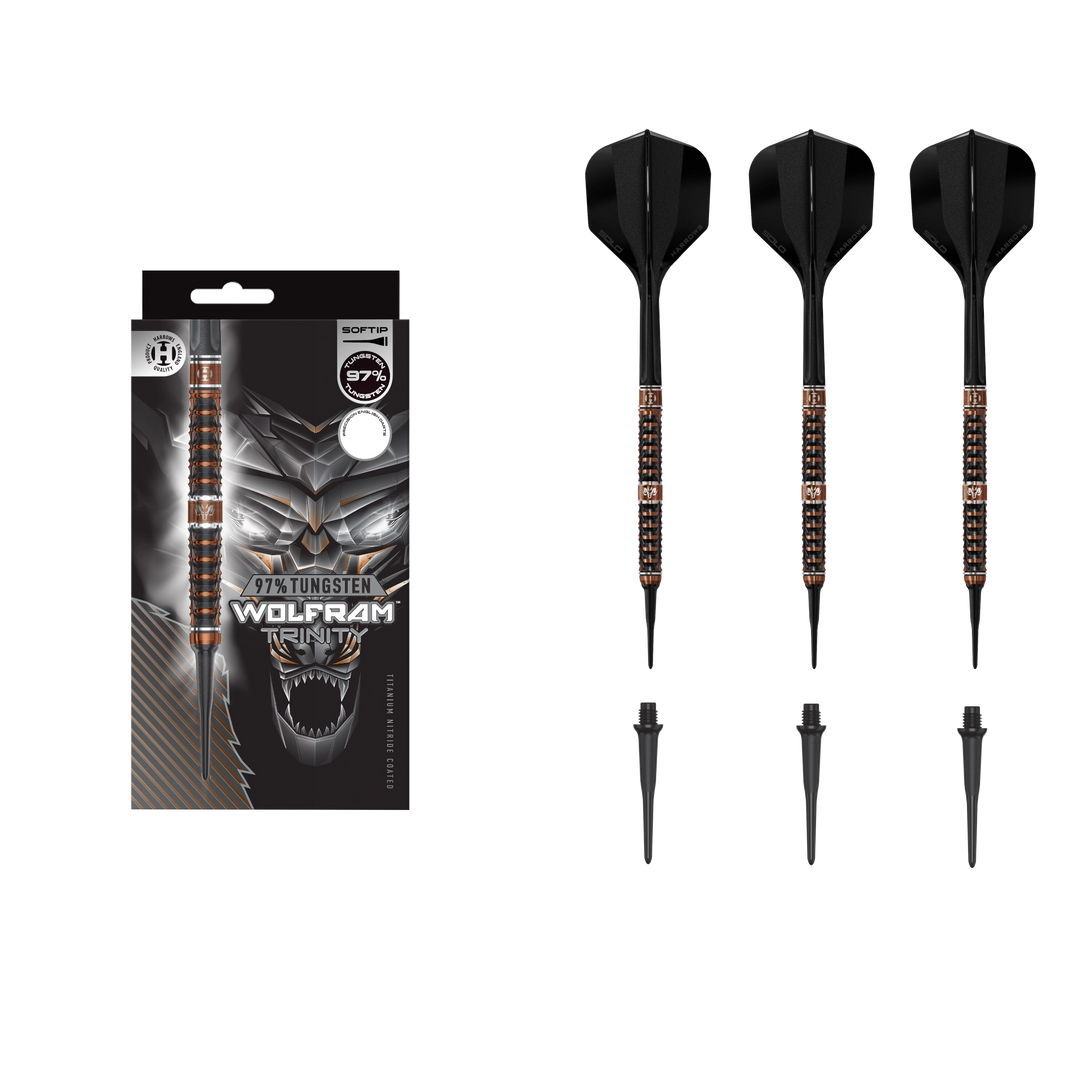 Harrows Wolfram Trinity Soft Tip Dart 97%