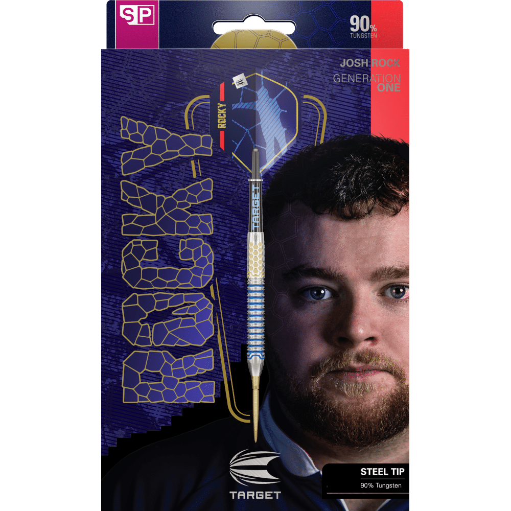 Target Josh Rock G1 Swiss Point Steel Tip Dart 90%