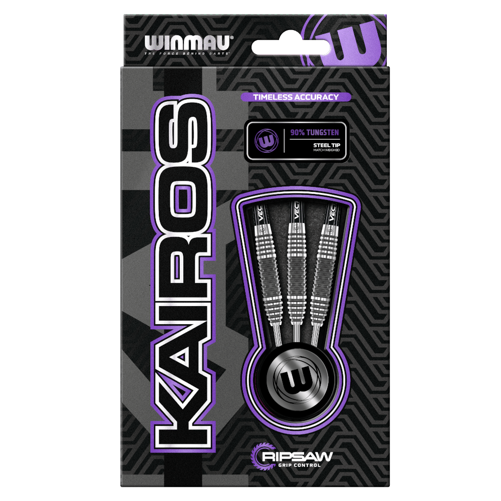 Winmau Kairos 02 Steel Tip Darts 90%