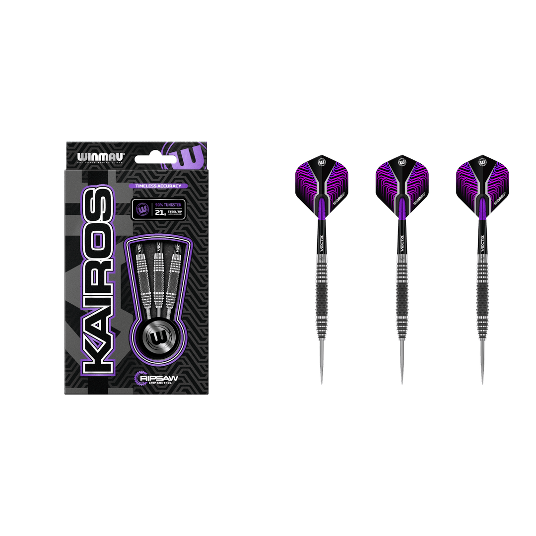 Winmau Kairos 02 Steel Tip Darts 90%