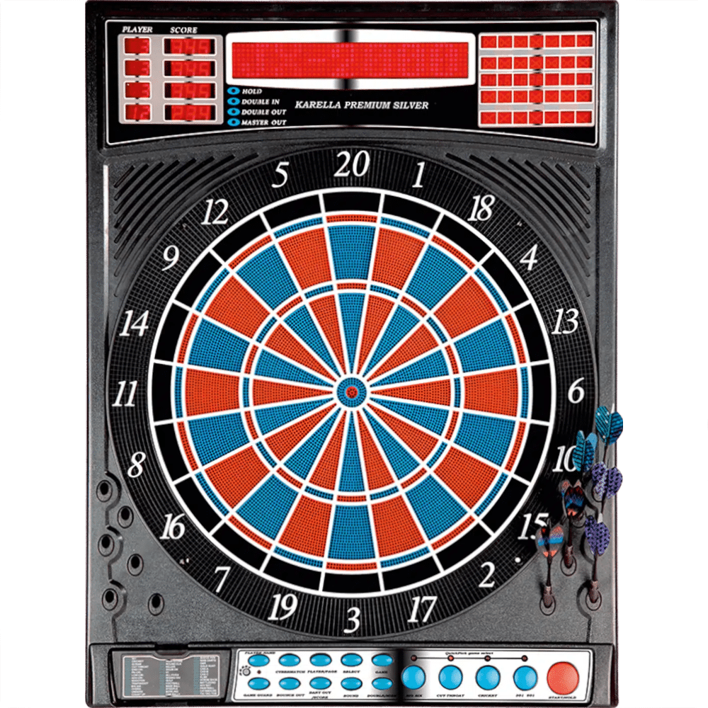 Karella Premium Silver Elektronisches Dartboard