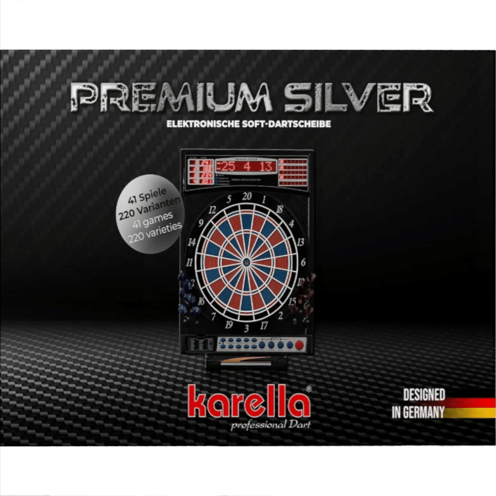 Karella Premium Silver Elektronisches Dartboard