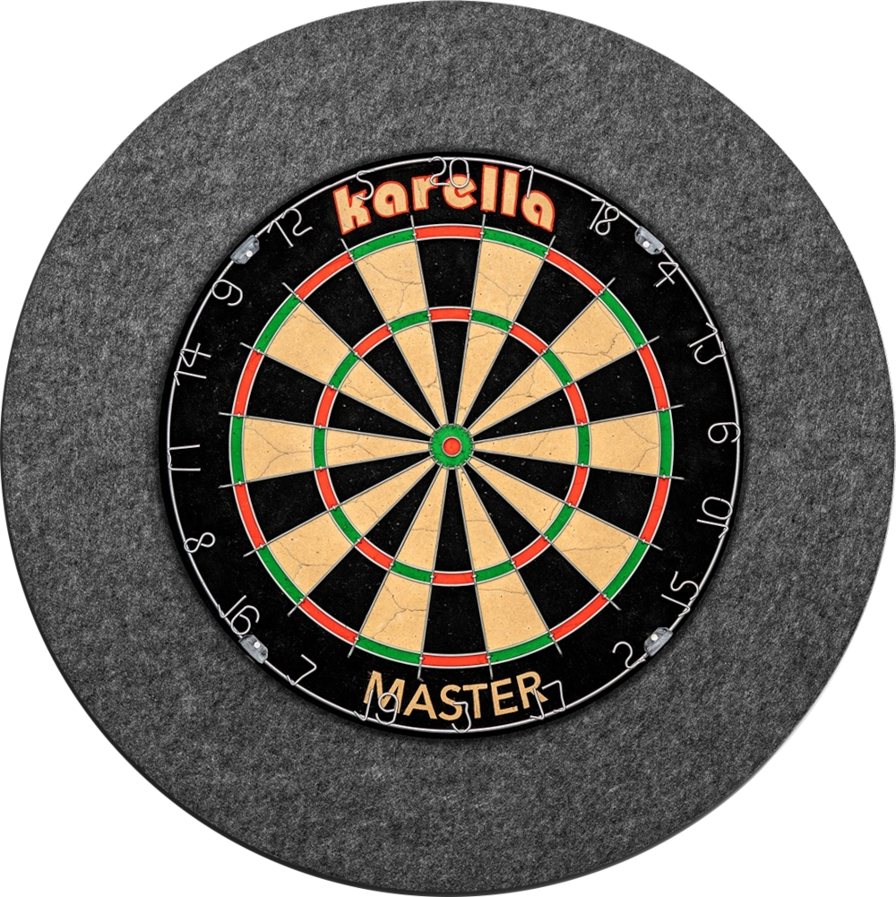 Karella Schallschutz für Steeldartboards mit integriertem Surround