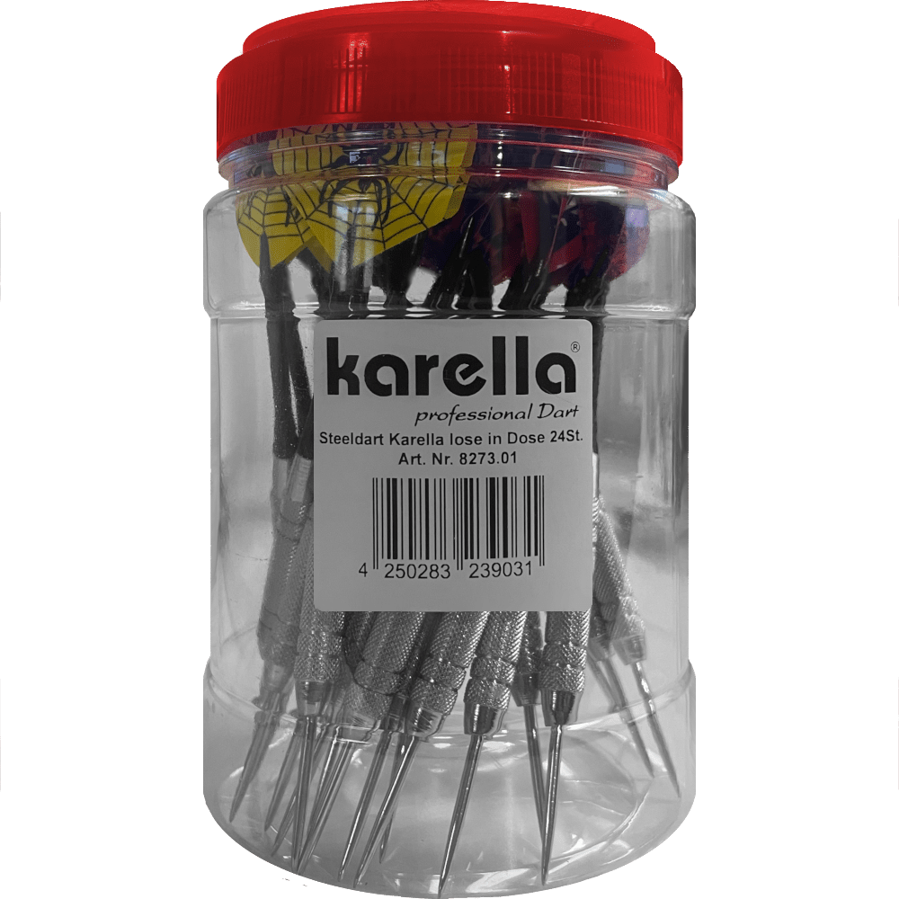 Karella Steel Tip Darts Brass (24 Pieces)