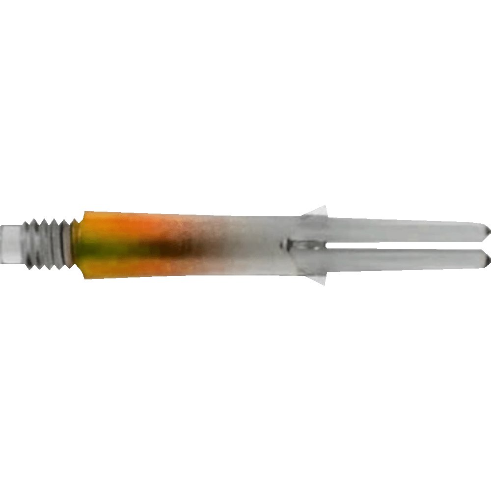 L-Style Locked Straight Two Tone Shafts Schwarz & Orange – 190