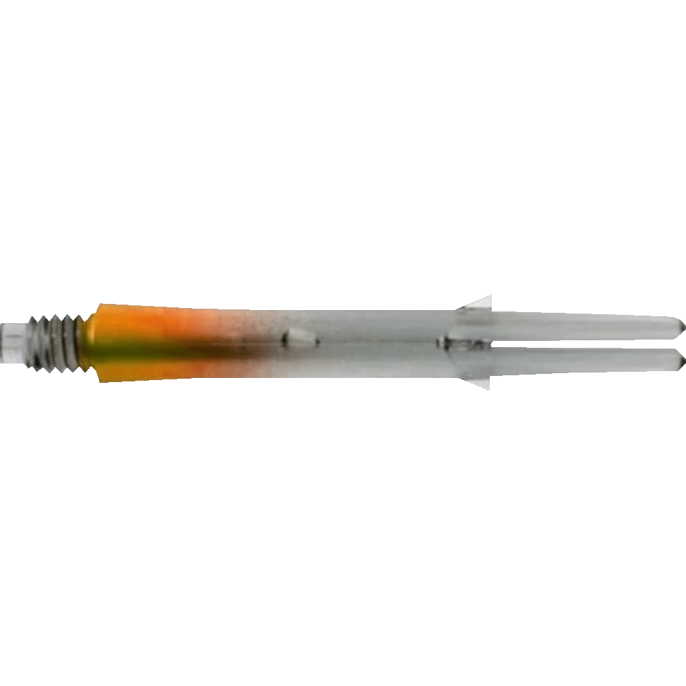 L-Style Locked Straight Two Tone Shafts Schwarz & Orange
