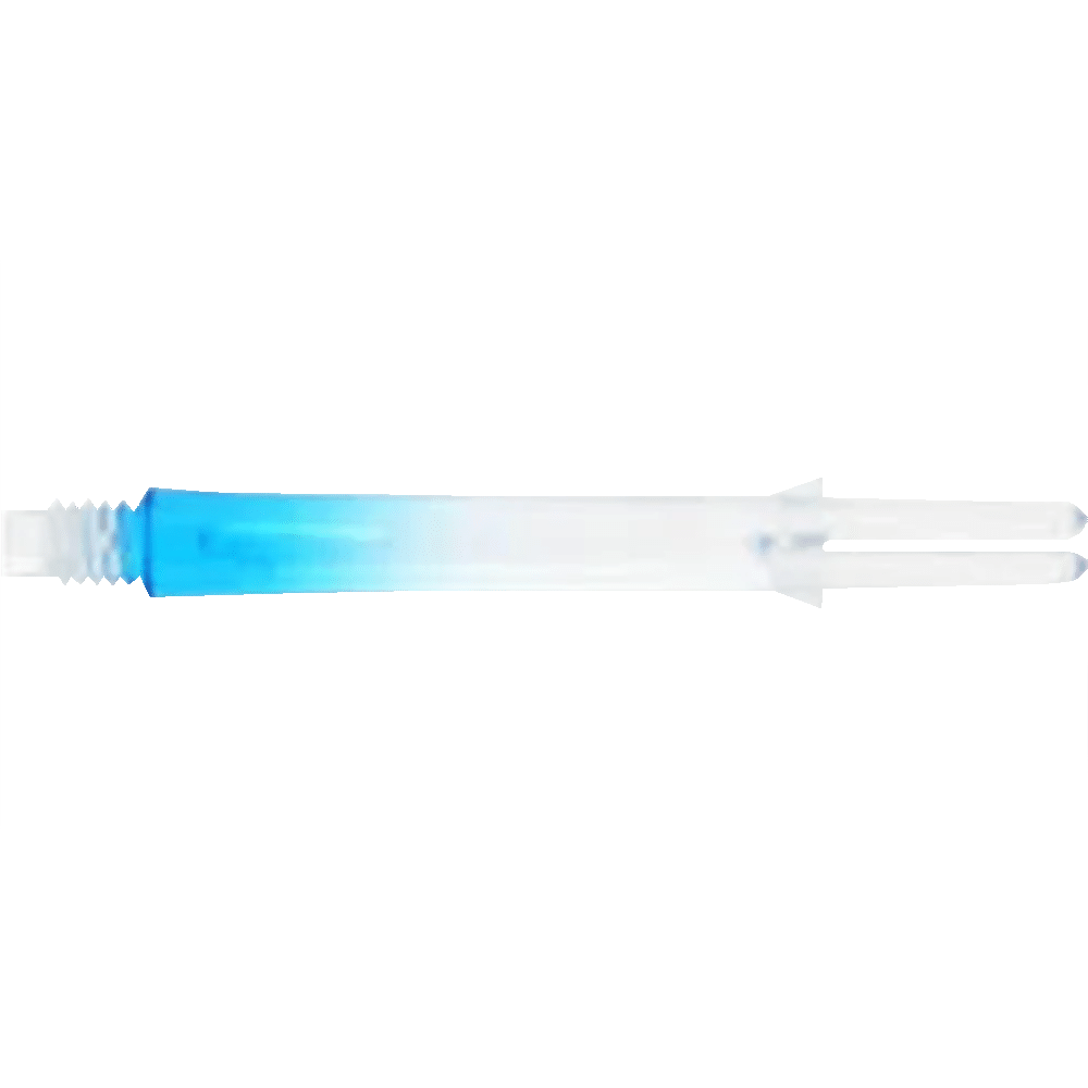 L-Style Locked Straight Two Tone Shafts Transparent Blau – 330