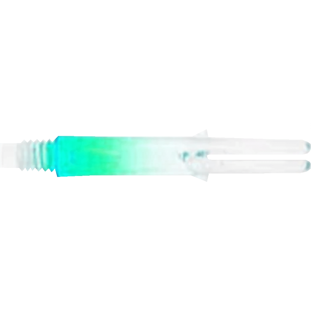 L-Style Locked Straight Two Tone Shafts Transparent Grün – 190