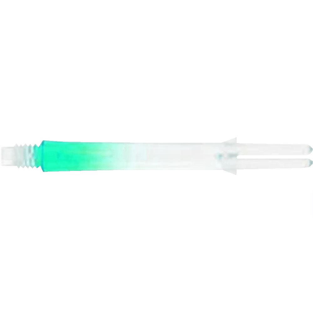 L-Style Locked Straight Two Tone Shafts Transparent Grün – 330