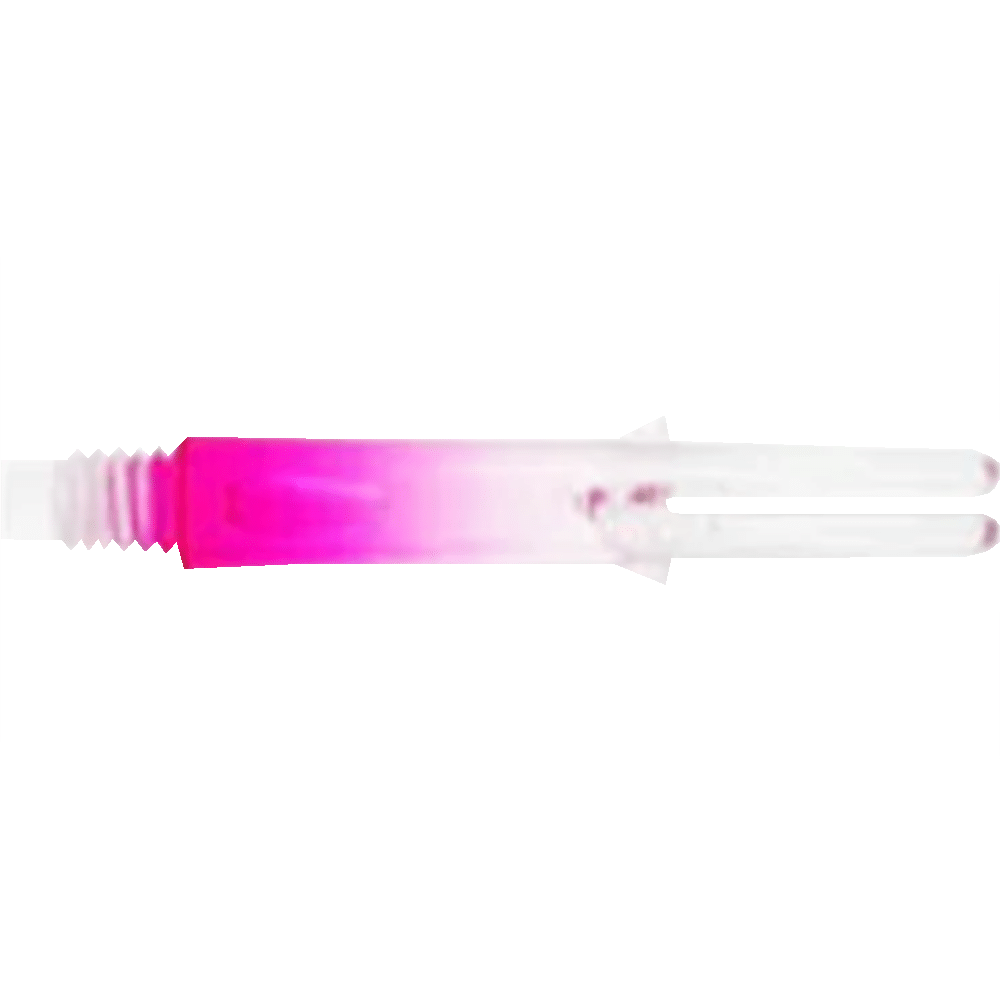 L-Style Locked Straight Two Tone Shafts Transparent Pink – 190