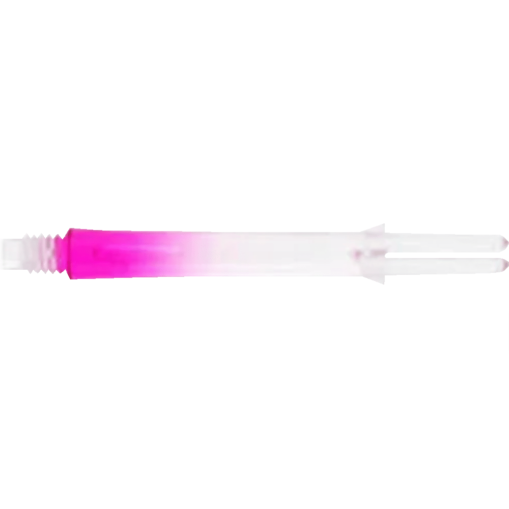 L-Style Locked Straight Two Tone Shafts Transparent Pink – 330
