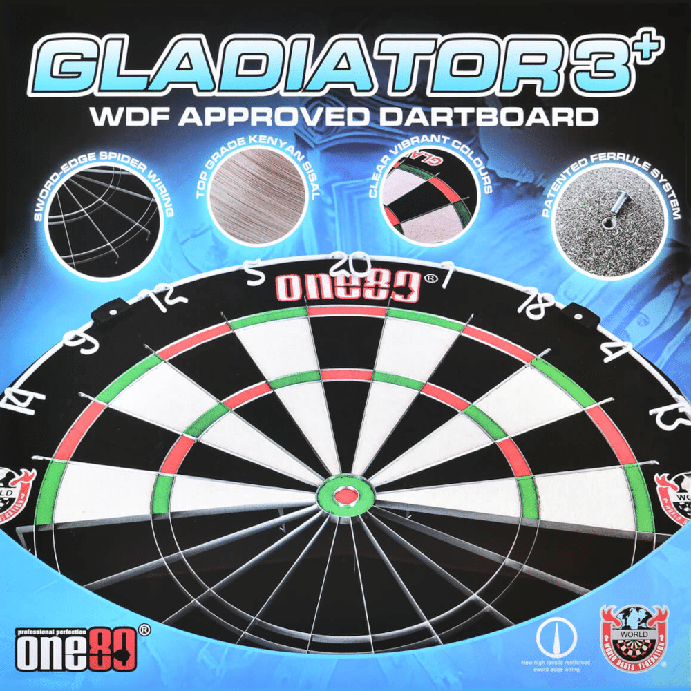 One80 Gladiator 3+ Dartboard