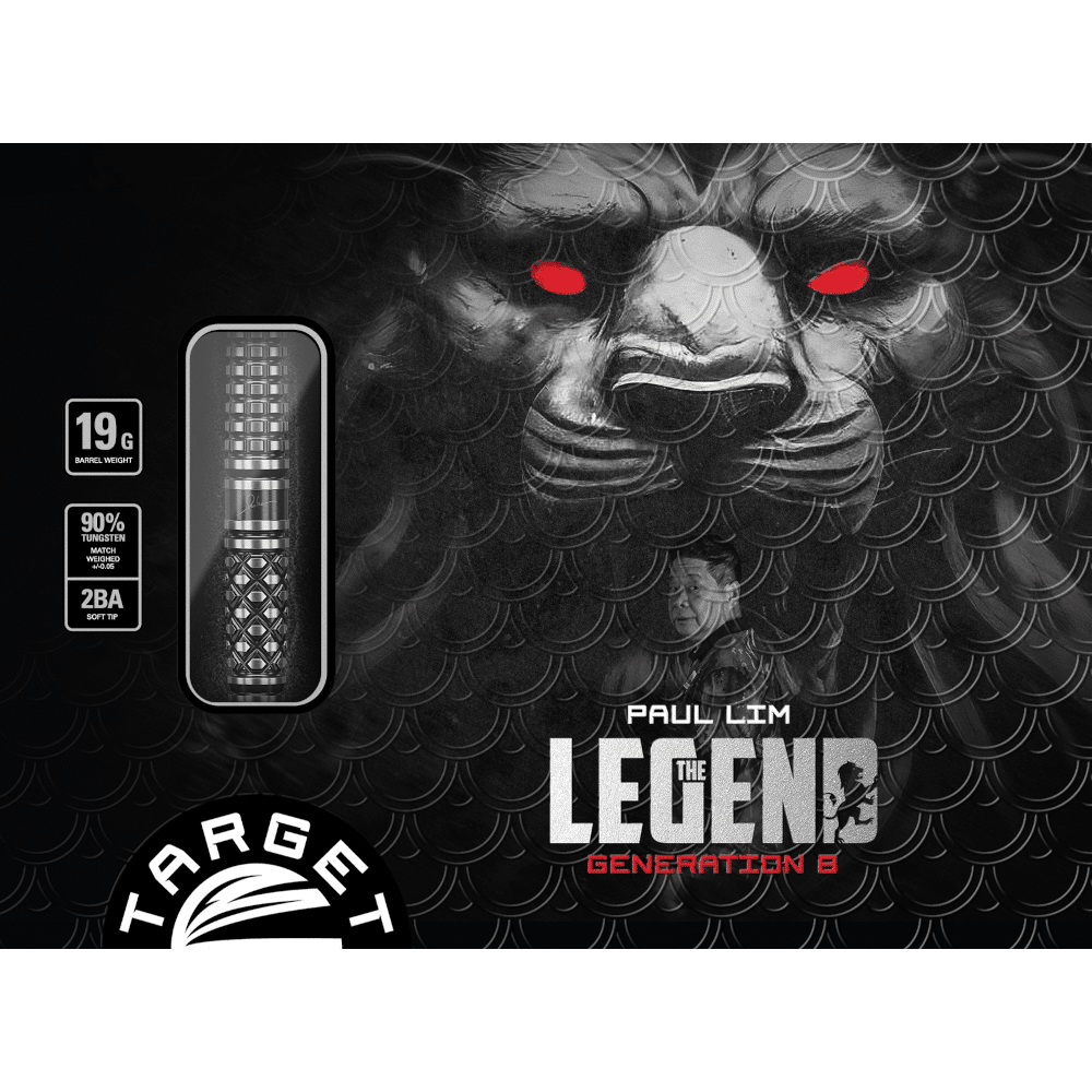 Target Japan Paul Lim The Legend G8 Softdart 95%