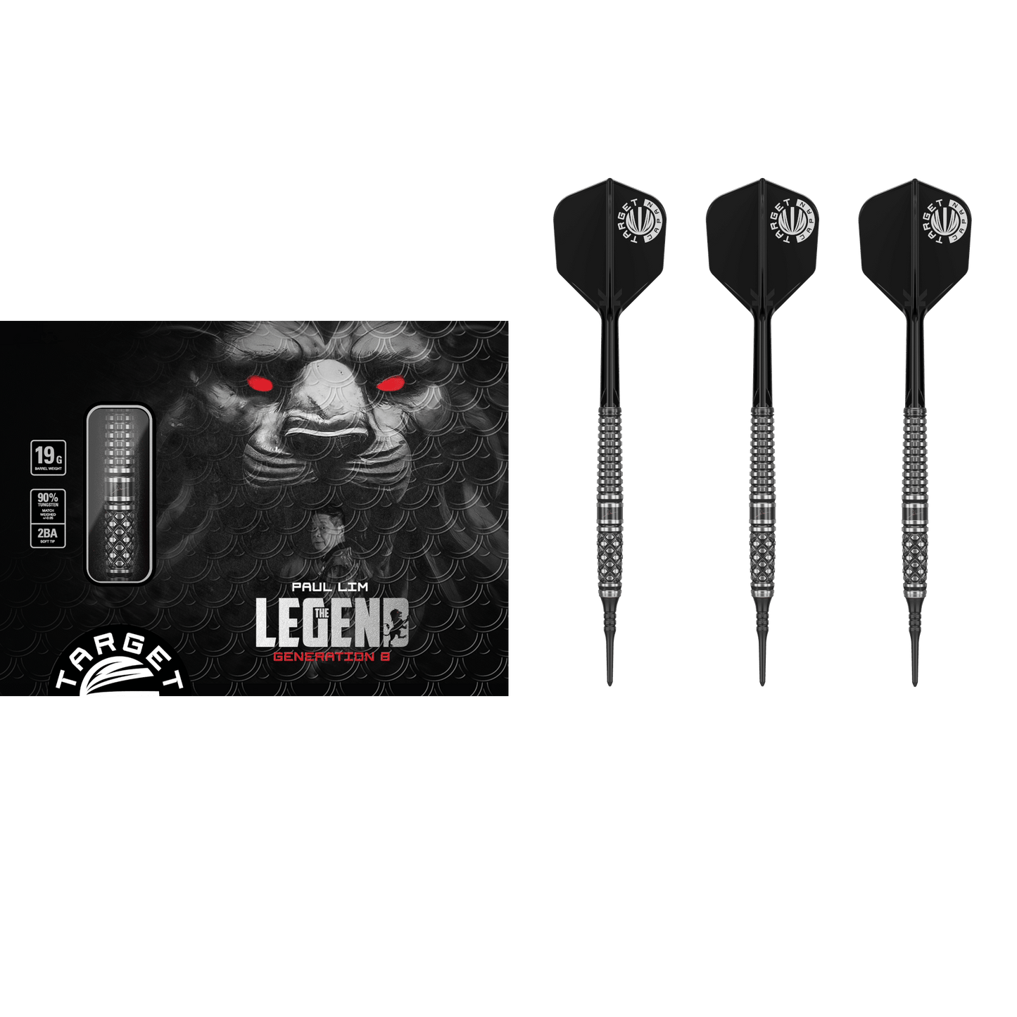 Target Japan Paul Lim The Legend G8 Softdart 95%