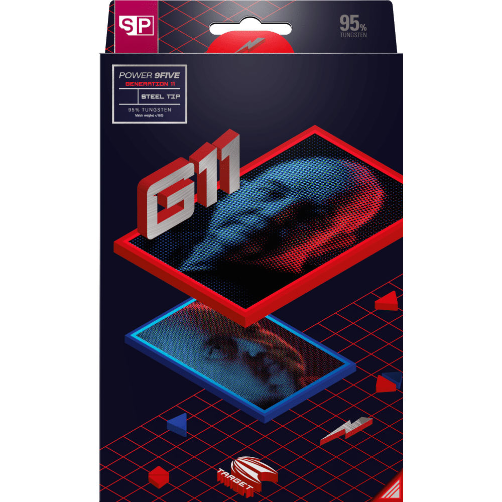 Target Phil Taylor 9FIVE G11 Swiss Point Steeldart 95%