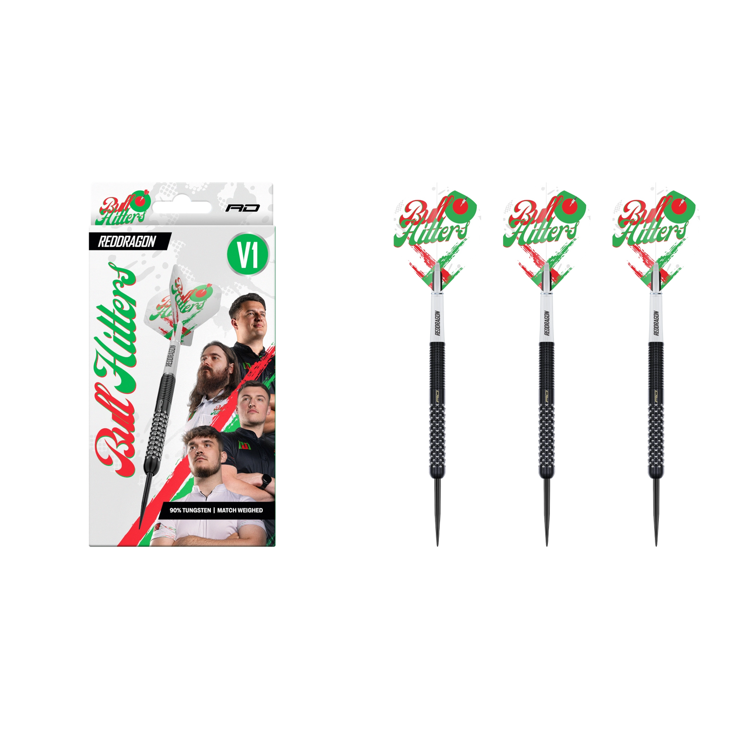 Red Dragon Bullhitters V1 Steeldart 90%