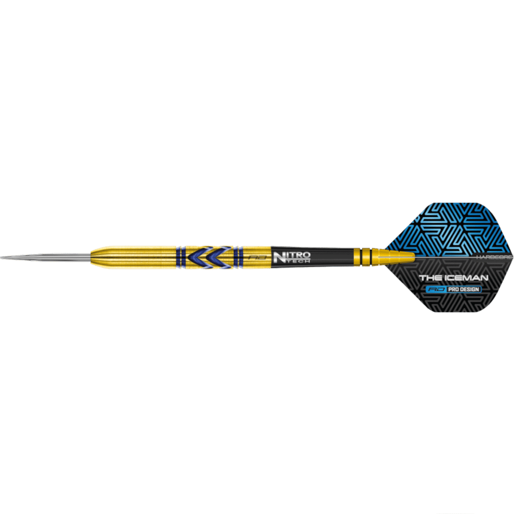 Red Dragon Gerwyn Price "Iceman" Avalanche Pro Gold Steeldart 90%