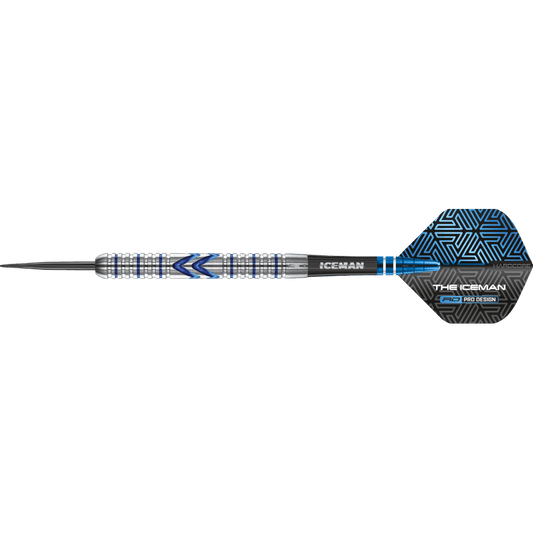 Red Dragon Gerwyn Price "Iceman" Midnight Edition Steel Darts 90%