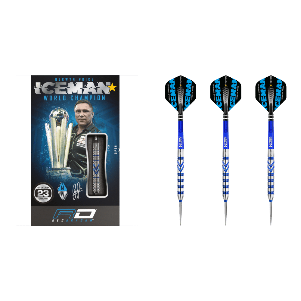 Red Dragon Gerwyn Price "Iceman" Steeldart 90%