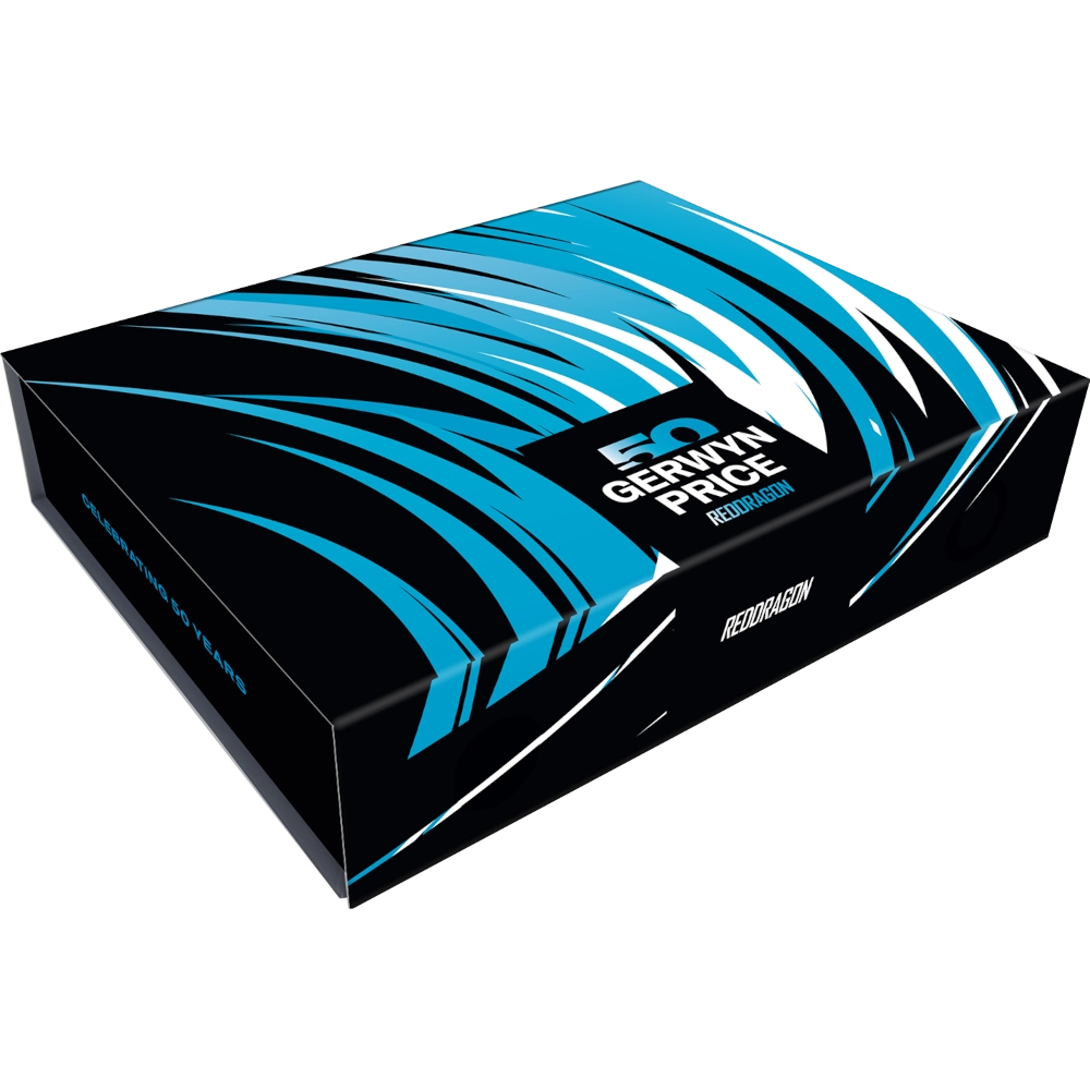 Red Dragon Gerwyn Price 50 Year Limited Edition Steel Darts 90%
