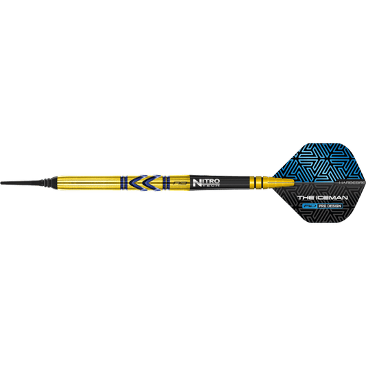 Red Dragon Gerwyn Price "Iceman" Avalanche Pro Gold Softdart 90%