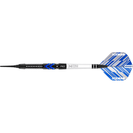 Red Dragon Gerwyn Price "Iceman" Blue Ice SE Soft Tip Darts 90%