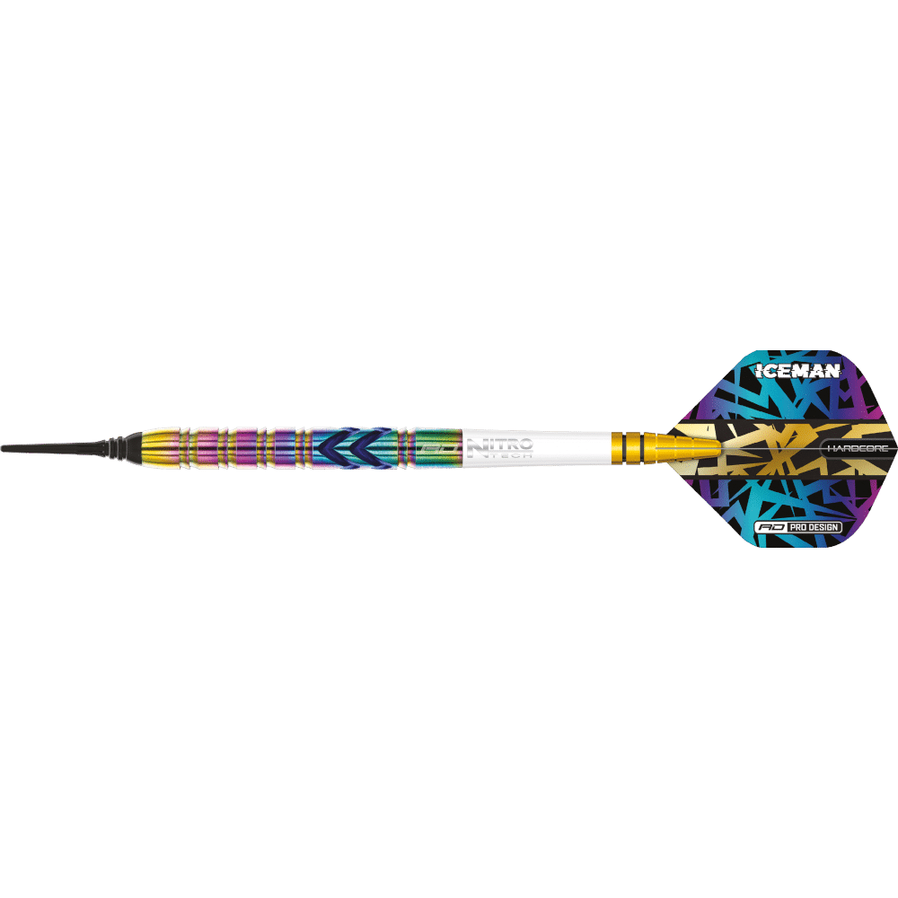 Red Dragon Gerwyn Price "Iceman" Ionic Softtip Darts 90%