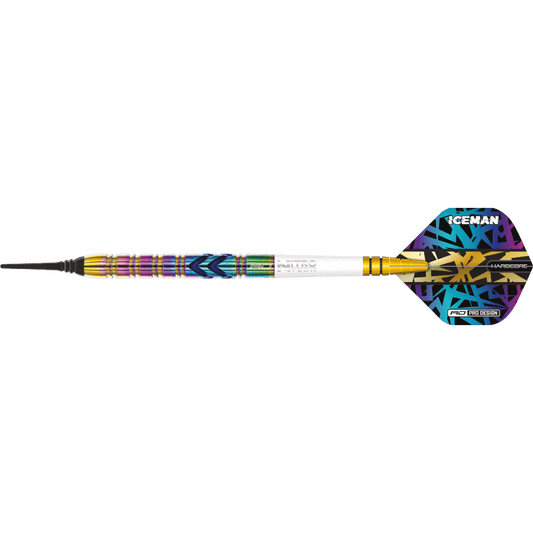 Red Dragon Gerwyn Price "Iceman" Ionic Softtip Darts 90%