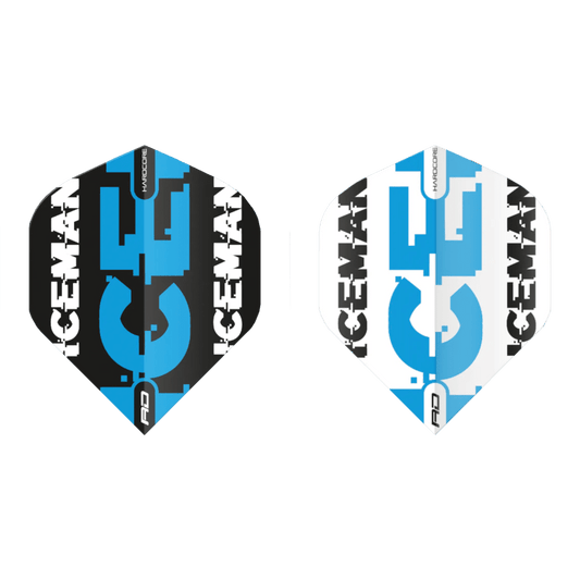 Red Dragon Hardcore Gerwyn Price Iceman Logo Standard Flight