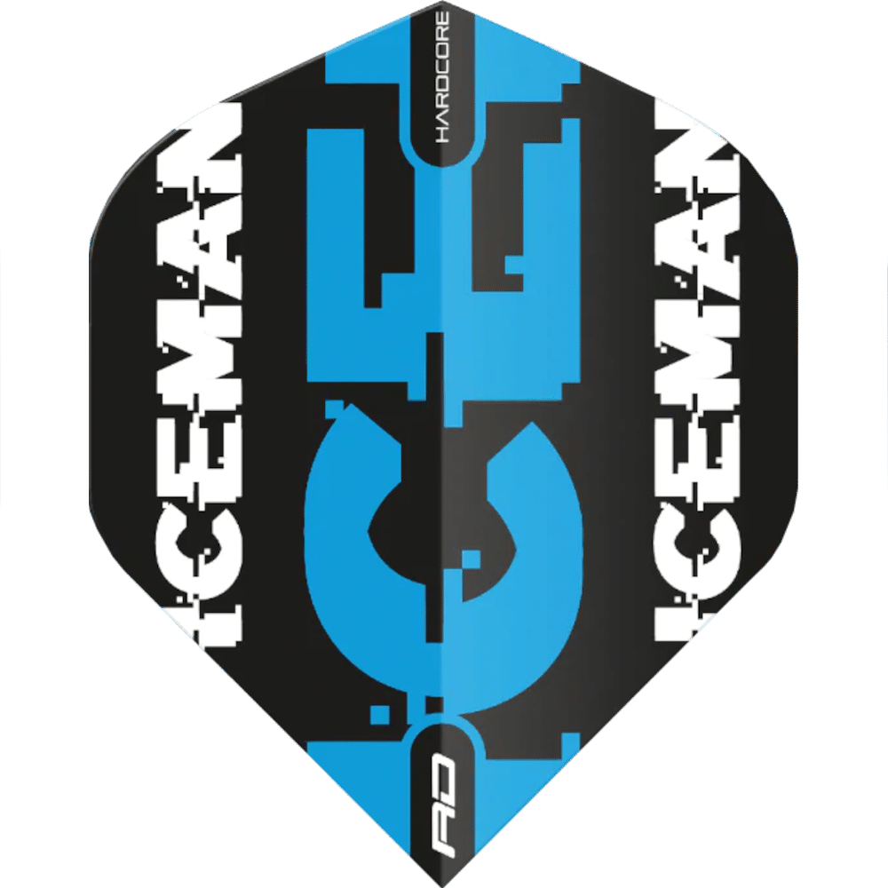 Red Dragon Hardcore Gerwyn Price Iceman Logo Standard Flight